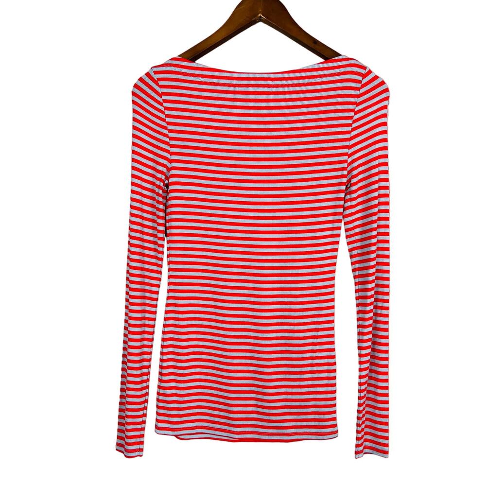 NEW! Anthropologie Pure + Good Striped Scoop Neck Tunic Pullover Top - XS